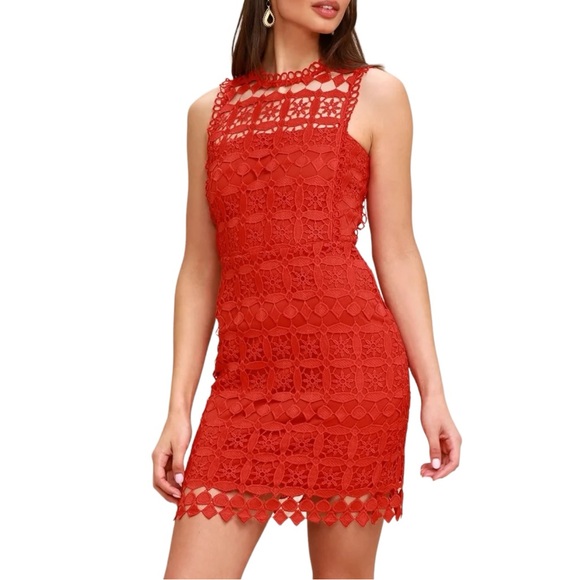 Lulus Dresses & Skirts - Lulu’s Pay Tribute Crochet Lace Mini Dress